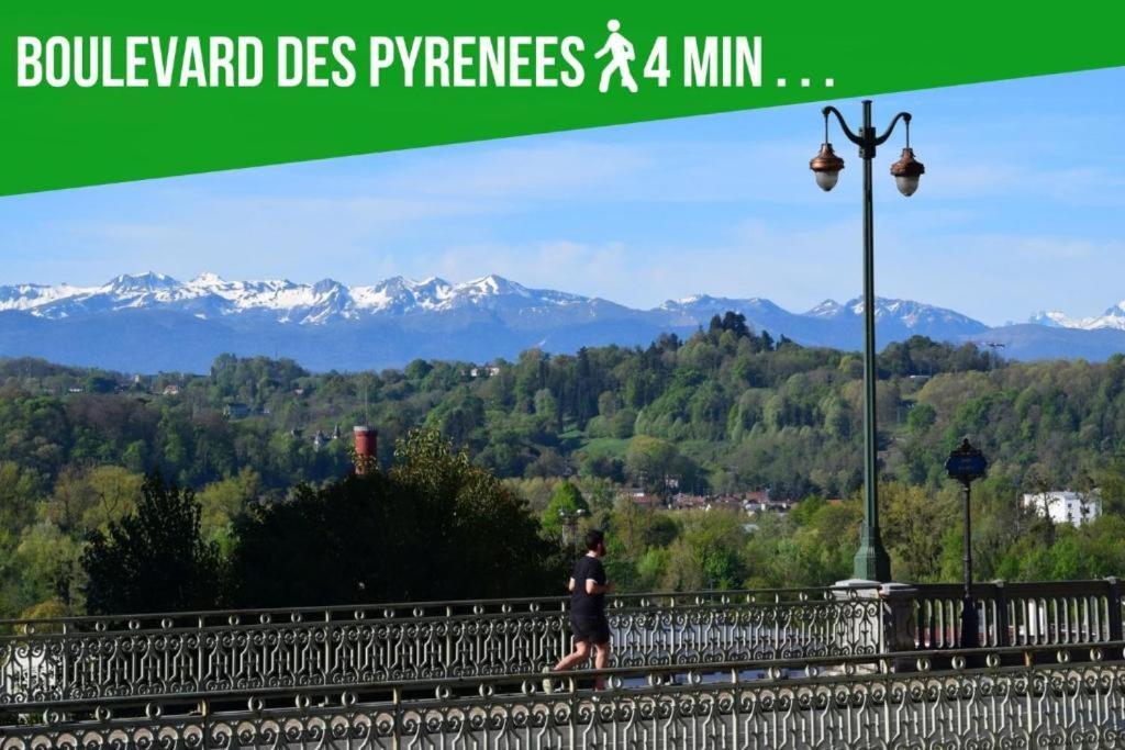 Le Gambetta T2 Cosy Hypercentre Wifi Fibre Avec Parking Apartment Pau Exterior foto