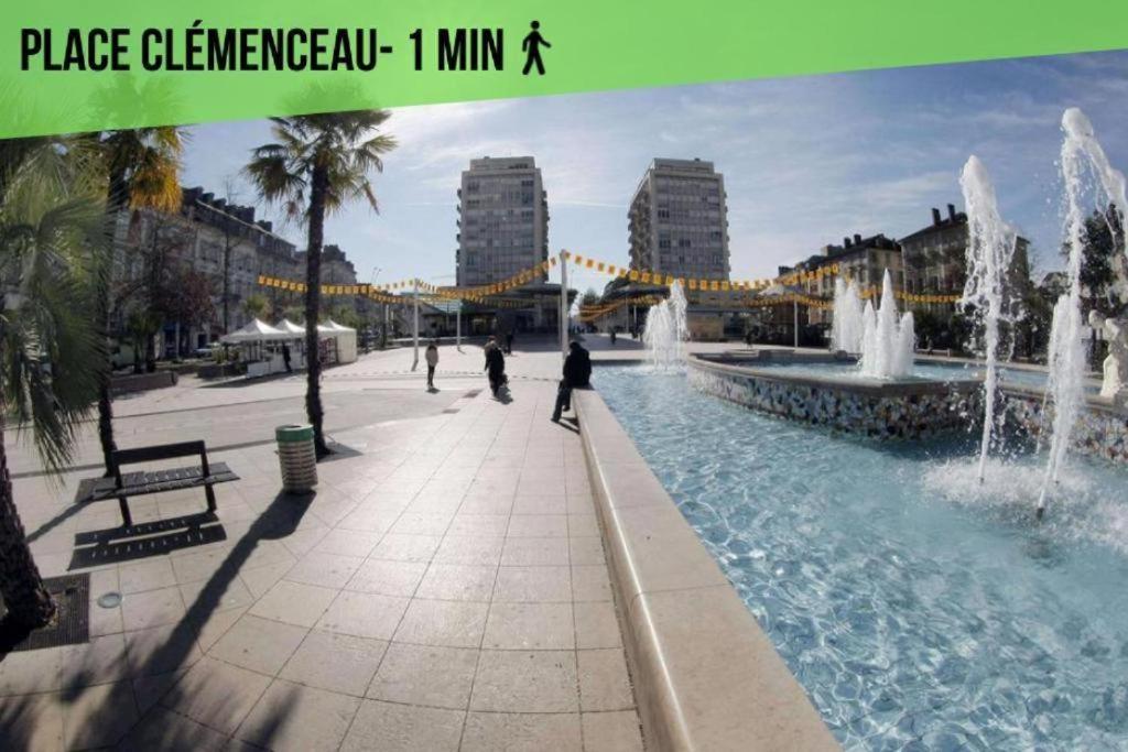 Le Gambetta T2 Cosy Hypercentre Wifi Fibre Avec Parking Apartment Pau Exterior foto