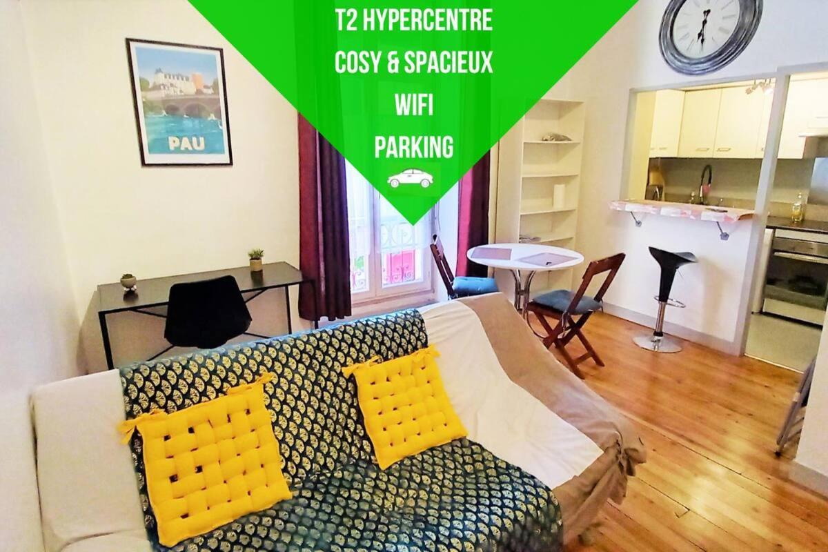 Le Gambetta T2 Cosy Hypercentre Wifi Fibre Avec Parking Apartment Pau Exterior foto